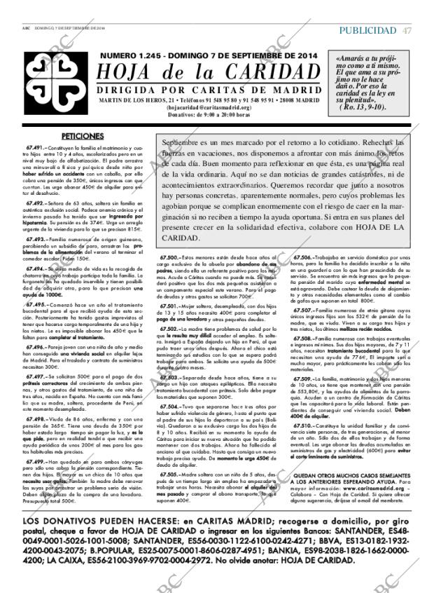 ABC MADRID 07-09-2014 página 47