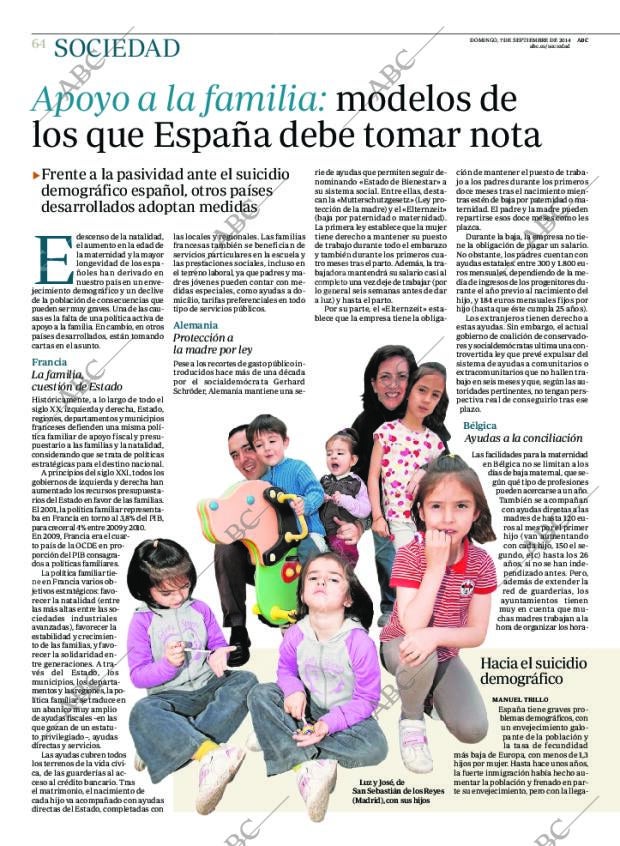 ABC MADRID 07-09-2014 página 64
