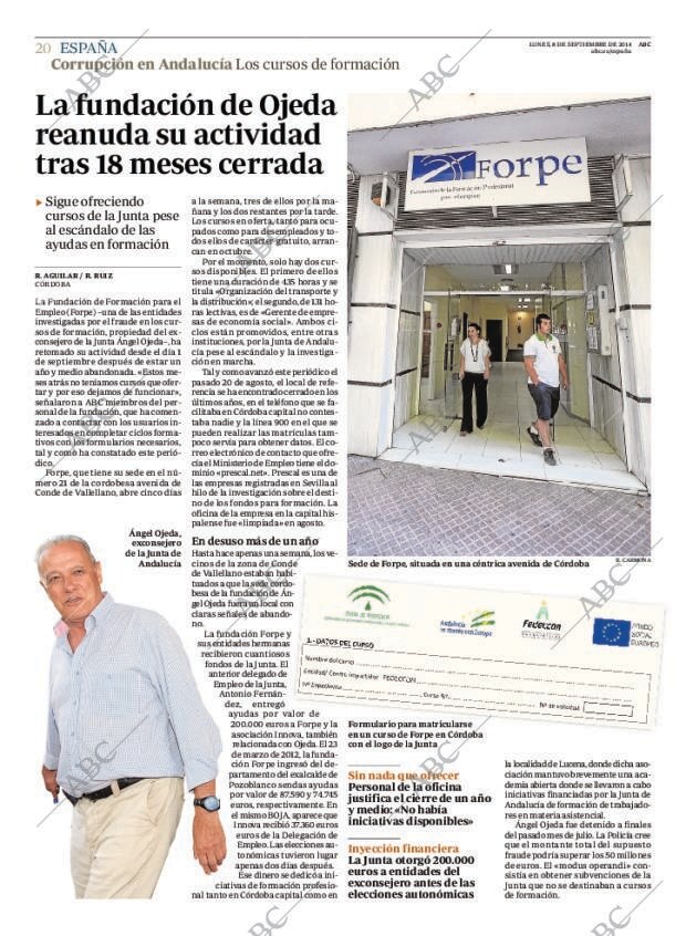 ABC MADRID 08-09-2014 página 20