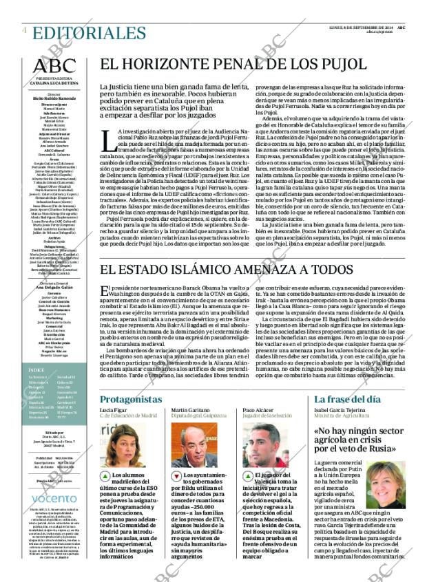 ABC MADRID 08-09-2014 página 4