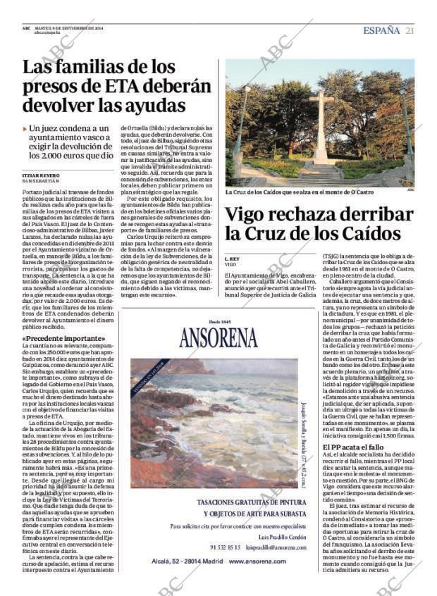 ABC MADRID 09-09-2014 página 21
