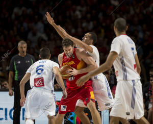 Mundobasket 2014. España - Francia. En la Imagen