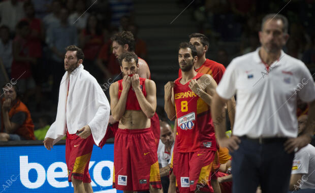 Mundobasket 2014. España - Francia. En la Imagen