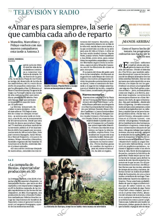 ABC CORDOBA 10-09-2014 página 70