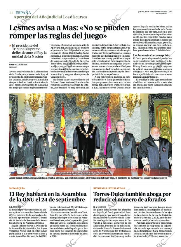 ABC MADRID 11-09-2014 página 44