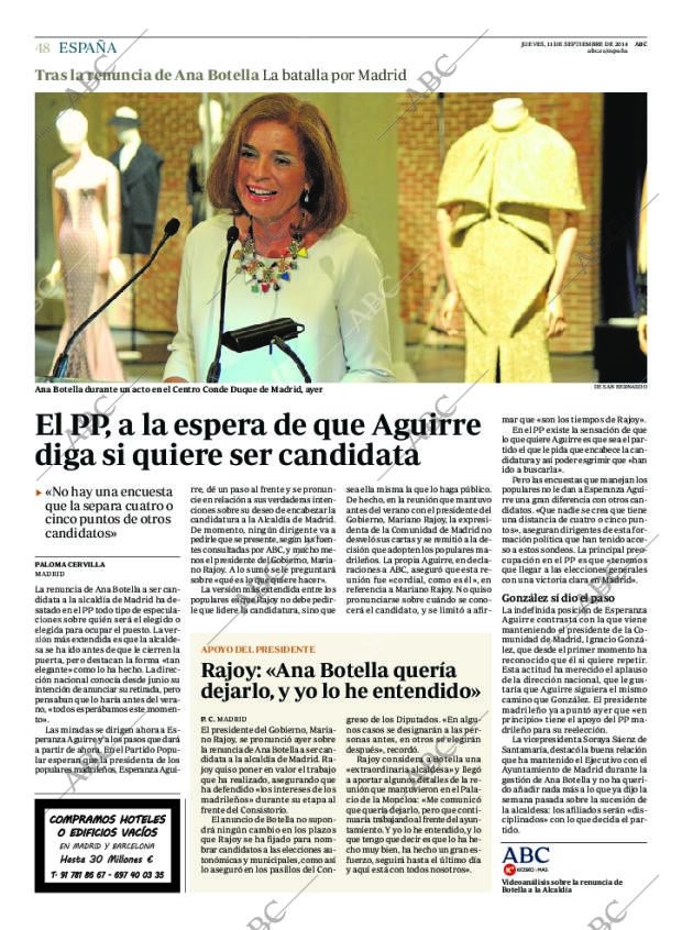 ABC MADRID 11-09-2014 página 48