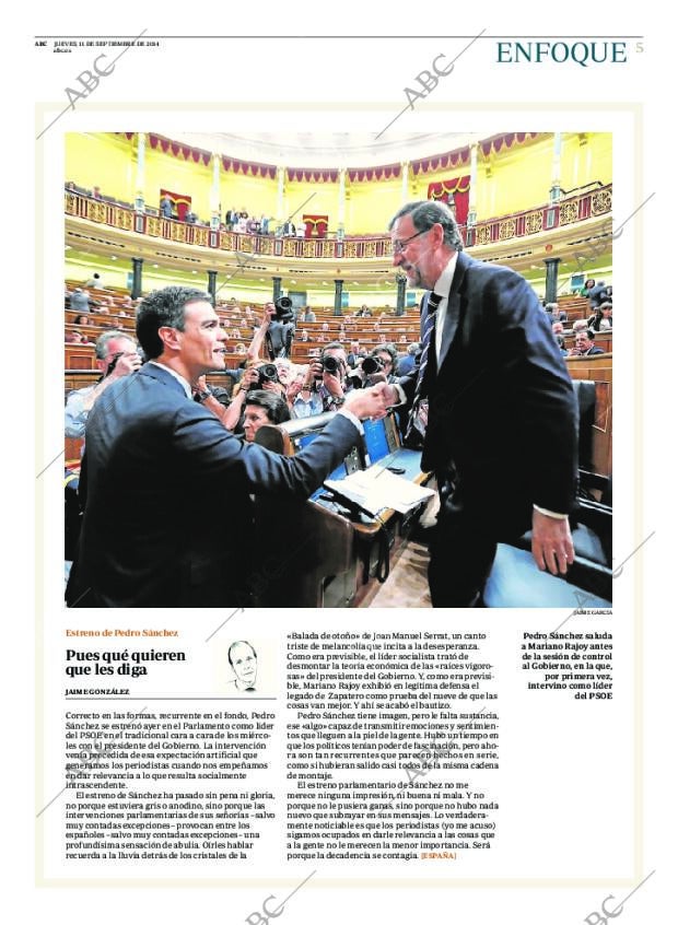 ABC MADRID 11-09-2014 página 5