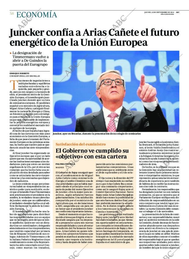 ABC MADRID 11-09-2014 página 58