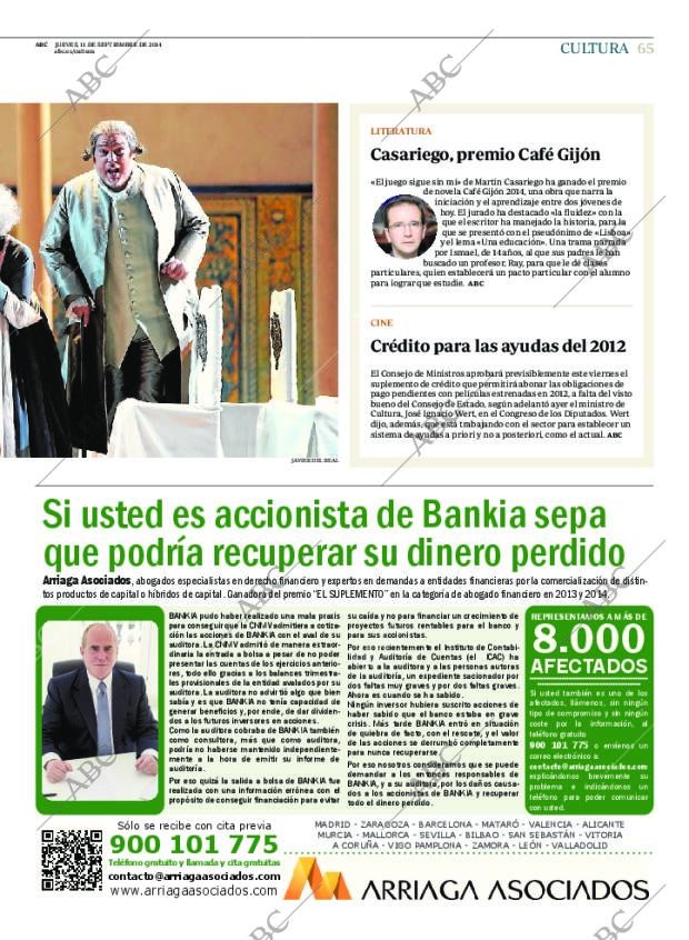 ABC MADRID 11-09-2014 página 65