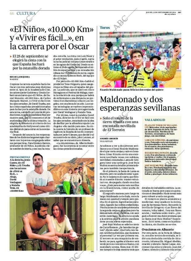 ABC MADRID 11-09-2014 página 66