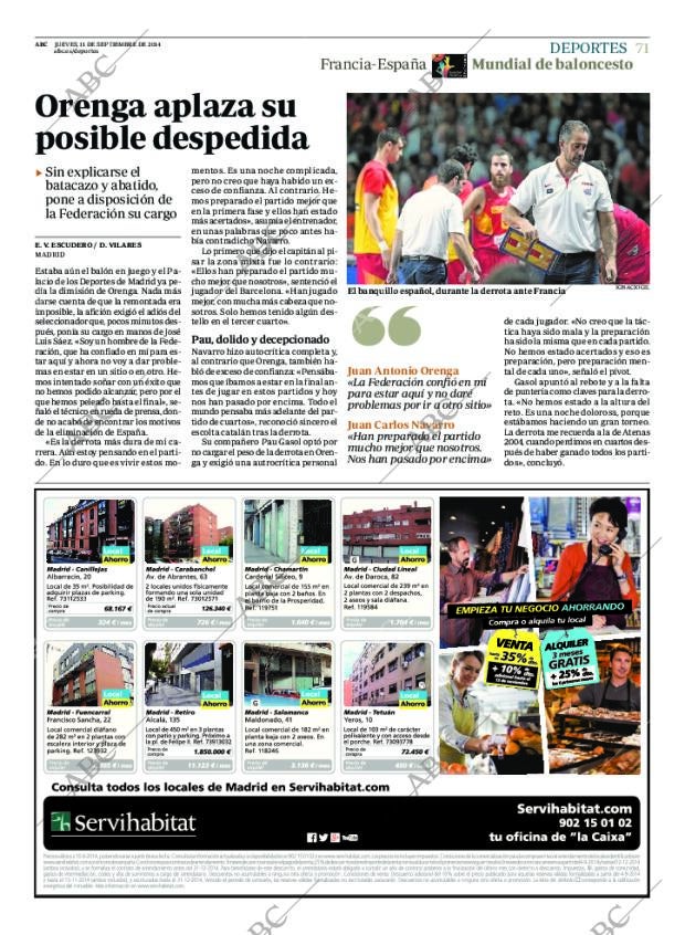 ABC MADRID 11-09-2014 página 71