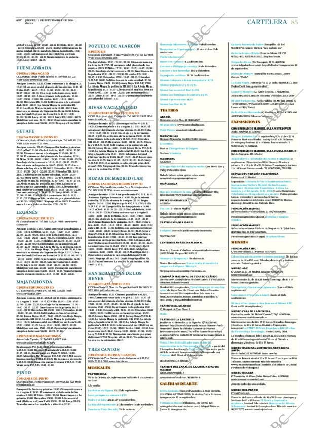 ABC MADRID 11-09-2014 página 85