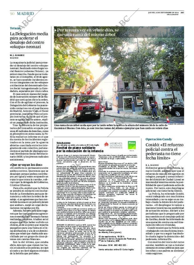 ABC MADRID 11-09-2014 página 90