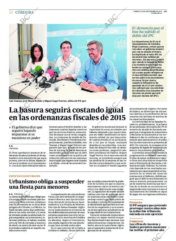 ABC CORDOBA 12-09-2014 página 20