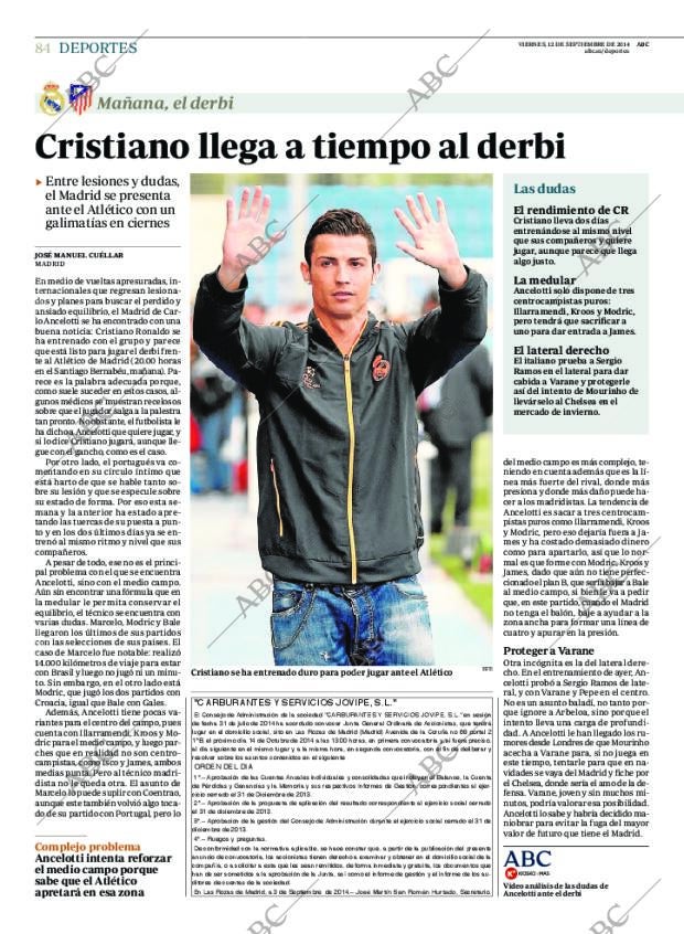 ABC CORDOBA 12-09-2014 página 84