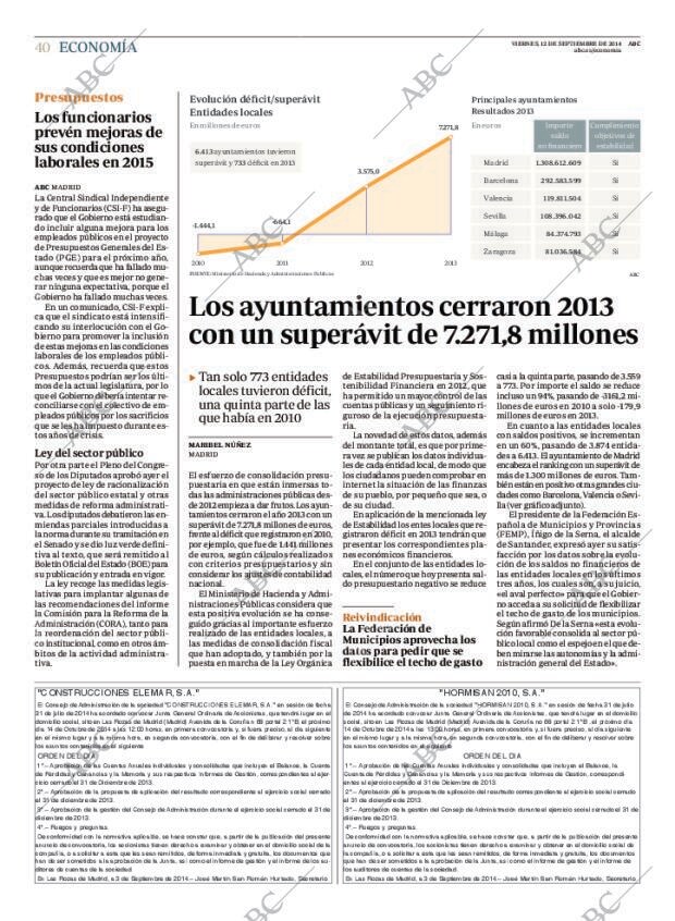 ABC MADRID 12-09-2014 página 40