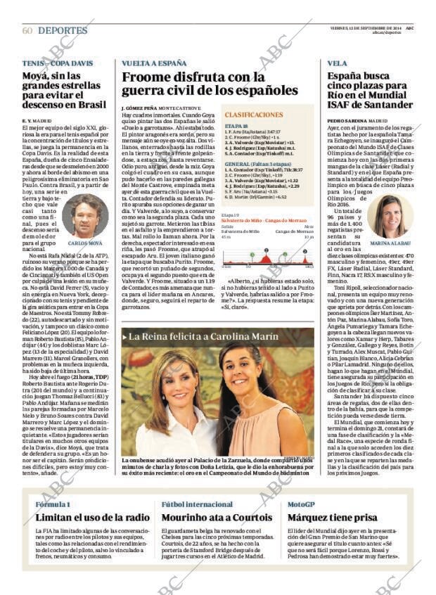 ABC MADRID 12-09-2014 página 60