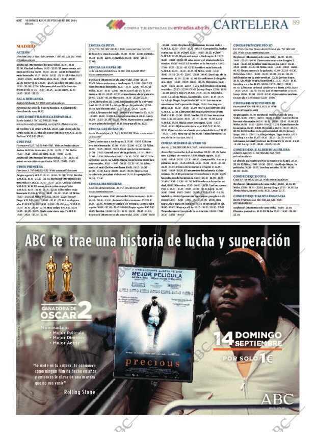 ABC MADRID 12-09-2014 página 89