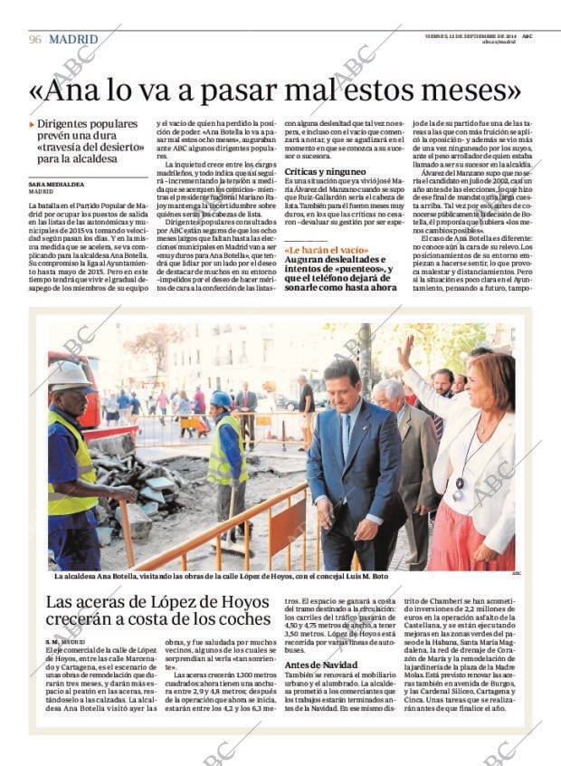 ABC MADRID 12-09-2014 página 96