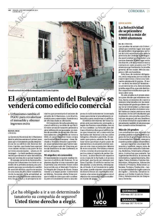 ABC CORDOBA 13-09-2014 página 21