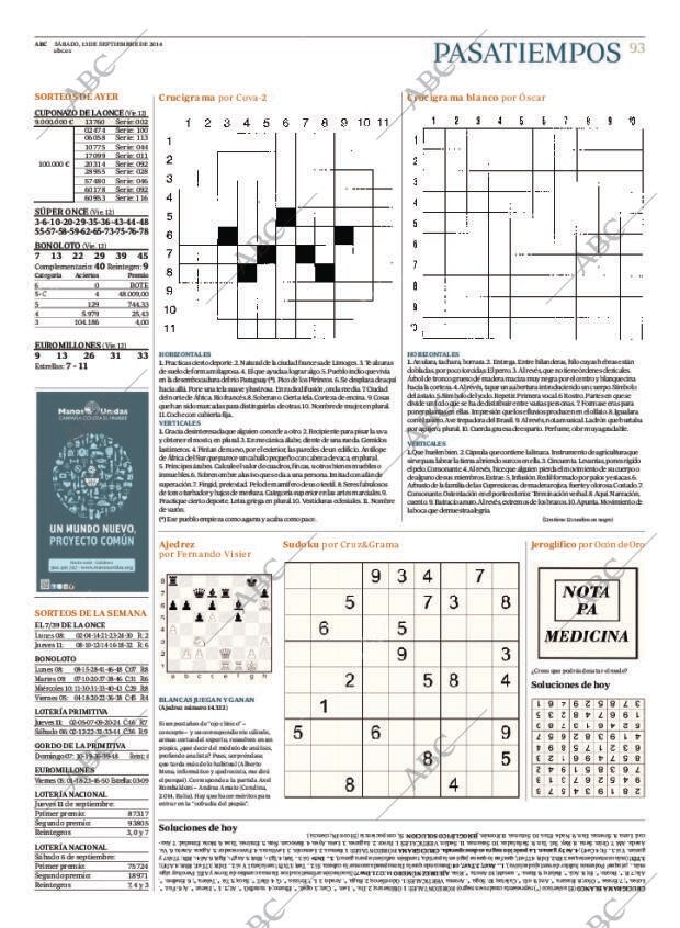 ABC CORDOBA 13-09-2014 página 93