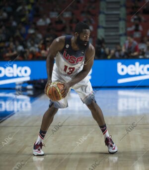 Final Mundobasket 2014. Estados Unidos - Serbia. En la Imagen: James Harden