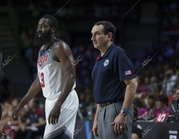 Final Mundobasket 2014. Estados Unidos - Serbia. En la Imagen: James Harden