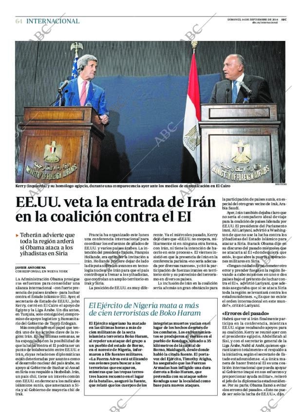 ABC CORDOBA 14-09-2014 página 64