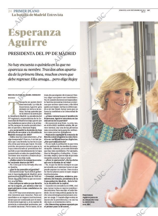 ABC MADRID 14-09-2014 página 24