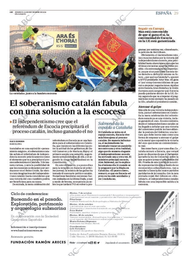 ABC MADRID 14-09-2014 página 29