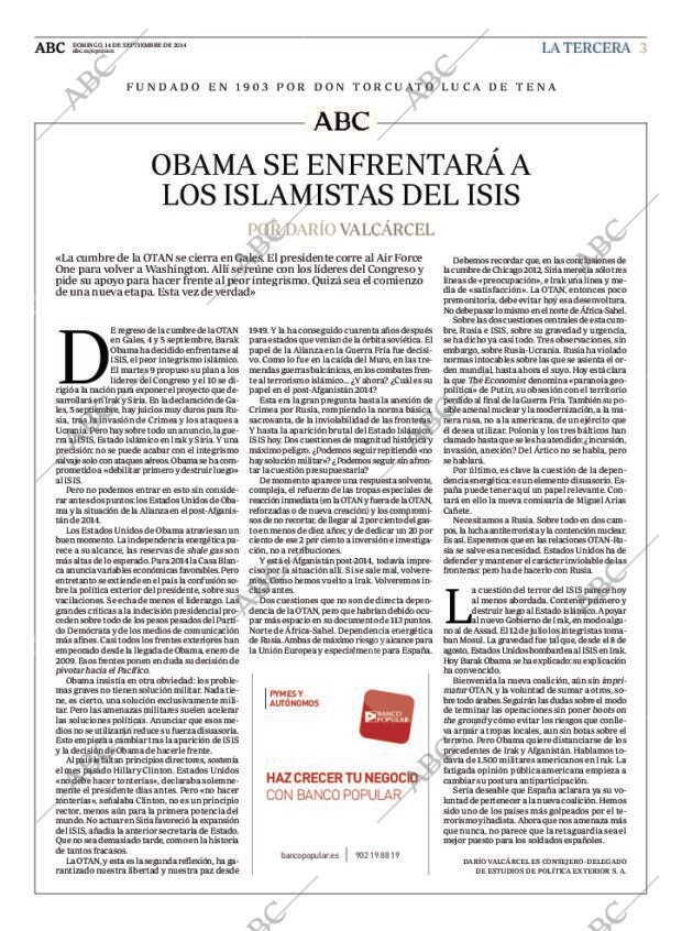 ABC MADRID 14-09-2014 página 3
