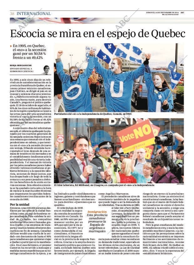 ABC MADRID 14-09-2014 página 38