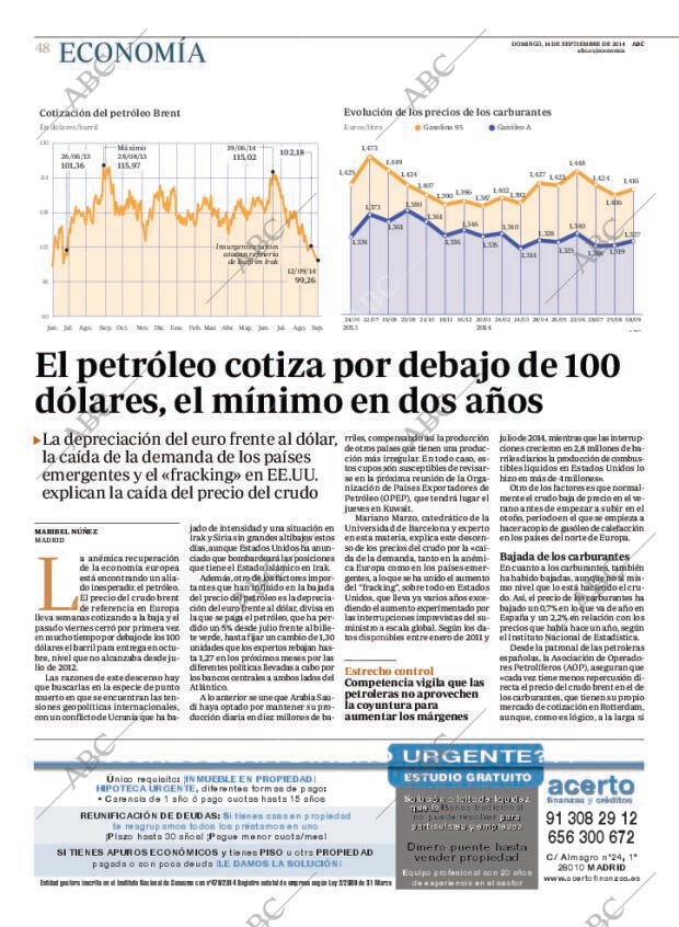 ABC MADRID 14-09-2014 página 48