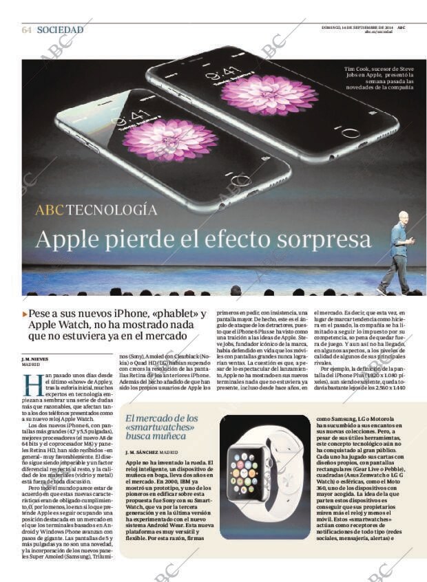 ABC MADRID 14-09-2014 página 64