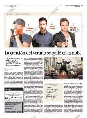 ABC MADRID 14-09-2014 página 74