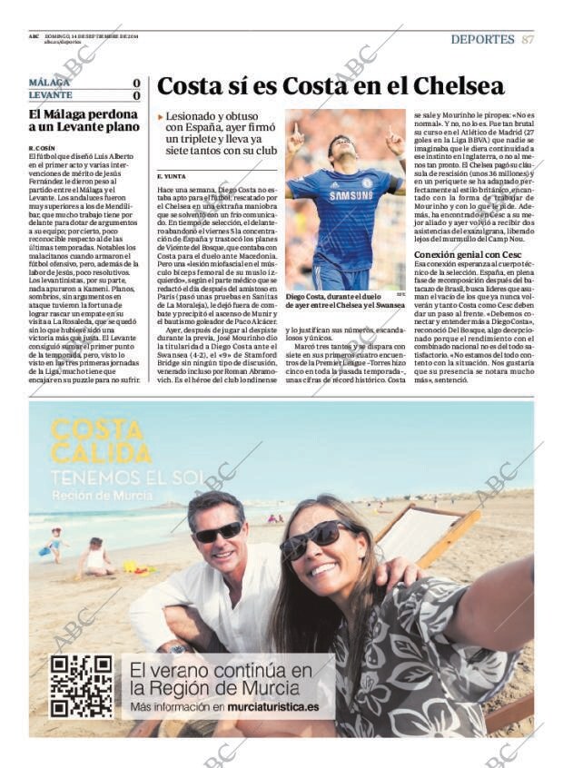 ABC MADRID 14-09-2014 página 87