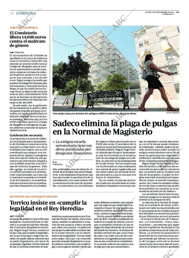 ABC CORDOBA 15-09-2014 página 38