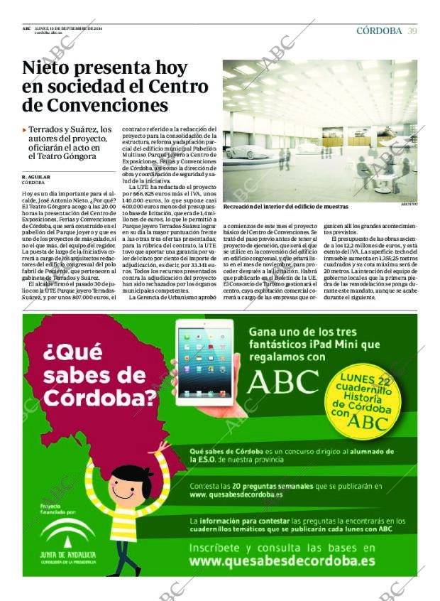 ABC CORDOBA 15-09-2014 página 39