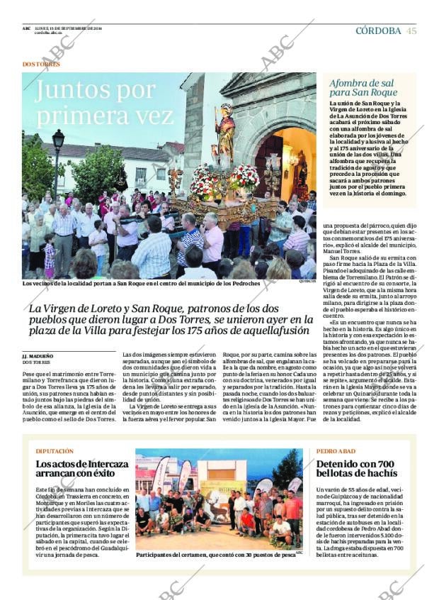 ABC CORDOBA 15-09-2014 página 45