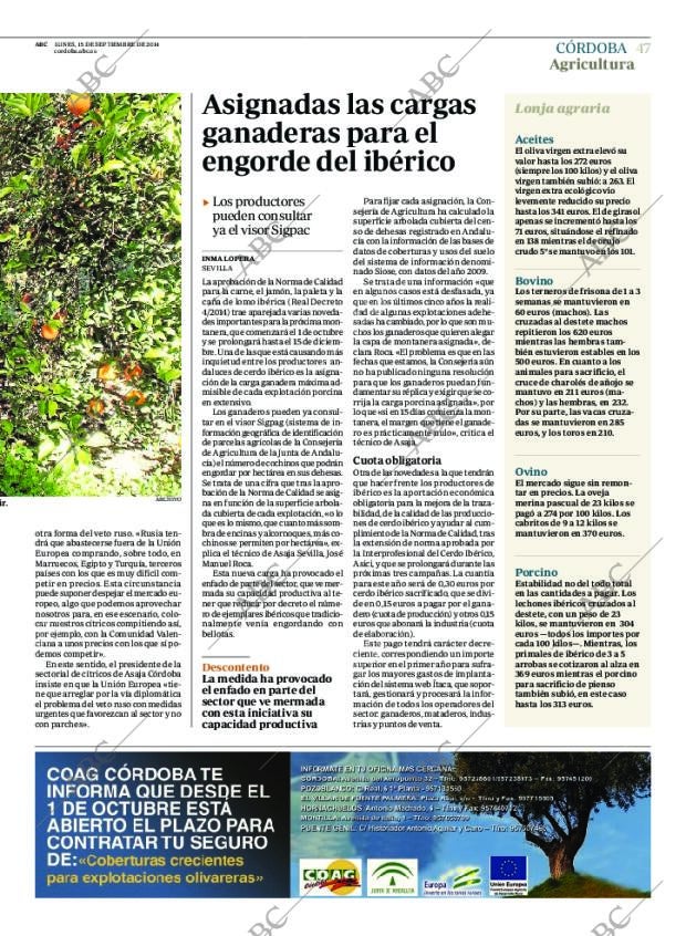 ABC CORDOBA 15-09-2014 página 47