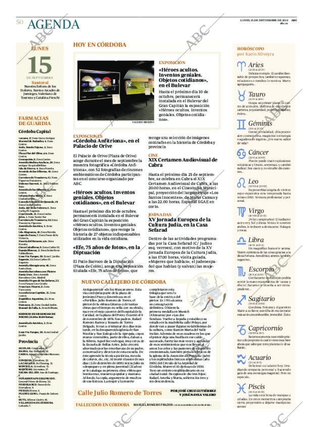 ABC CORDOBA 15-09-2014 página 50