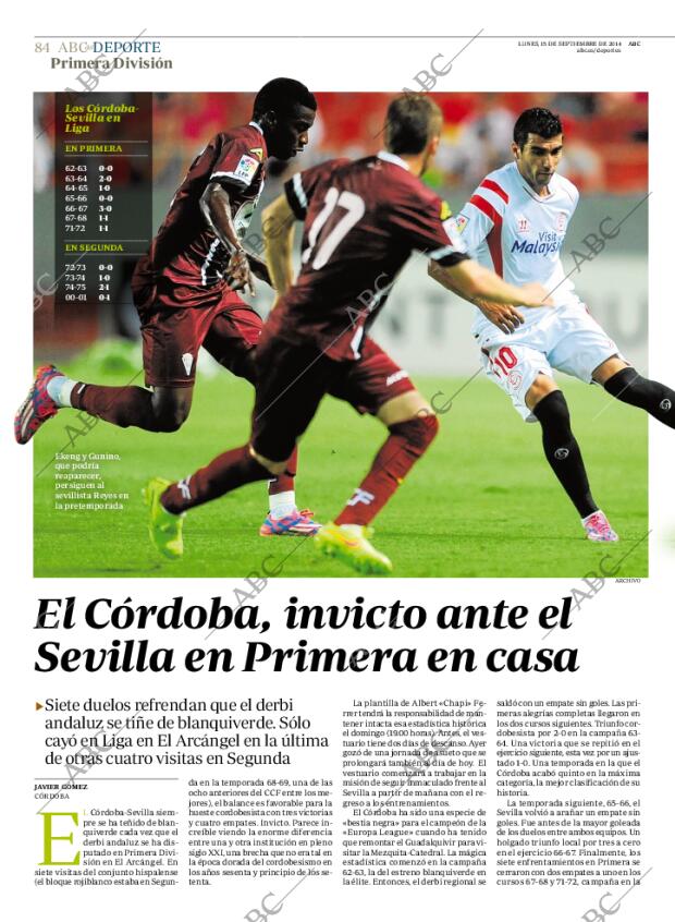 ABC CORDOBA 15-09-2014 página 84