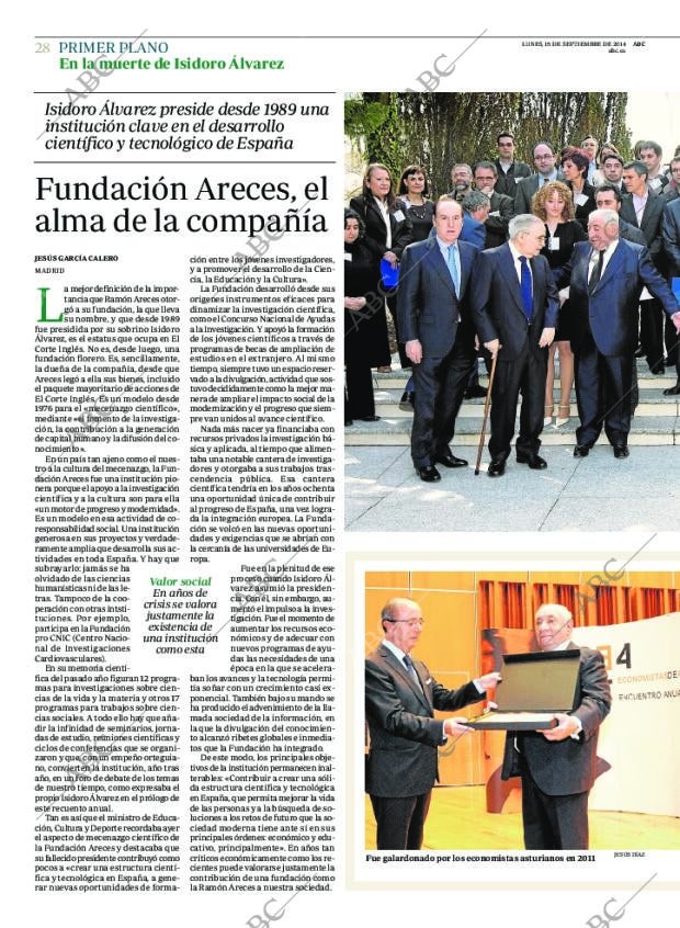 ABC MADRID 15-09-2014 página 28