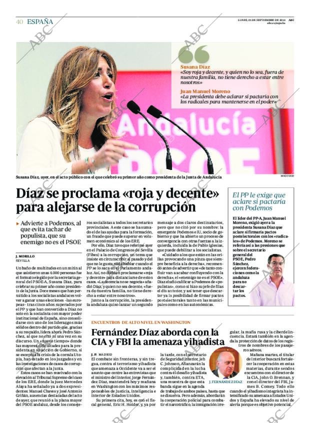 ABC MADRID 15-09-2014 página 40
