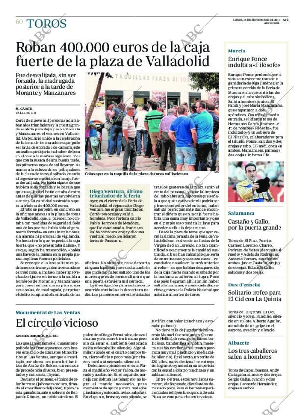 ABC MADRID 15-09-2014 página 60
