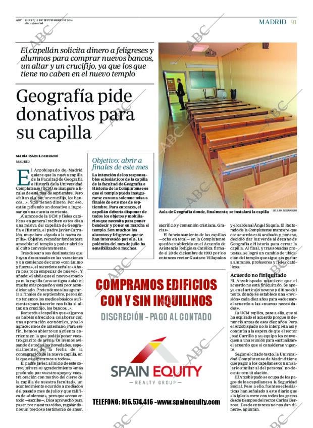 ABC MADRID 15-09-2014 página 91