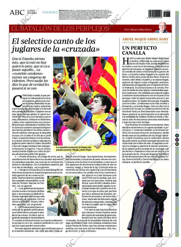 ABC MADRID 15-09-2014 página 96