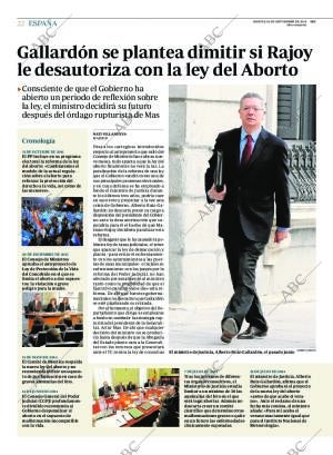 ABC MADRID 16-09-2014 página 22