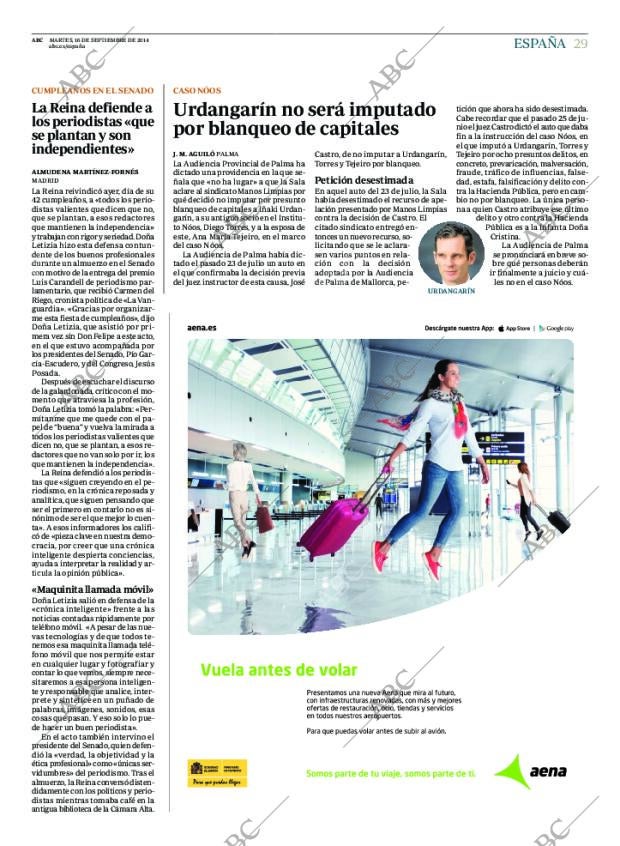 ABC MADRID 16-09-2014 página 29