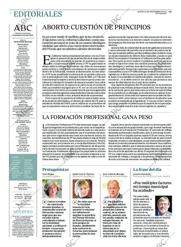 ABC MADRID 16-09-2014 página 4